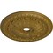 Ekena Millwork Tomango Egg & Dart Ceiling Medallion (Canopies up to 6 3/4"), 27 7/8"OD x 3 7/8"ID x 2 1/2"P, Gold CM27TOGLS - alternate 4